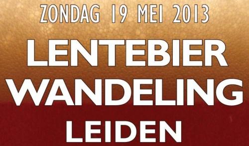 Lentebier wandeling Leiden